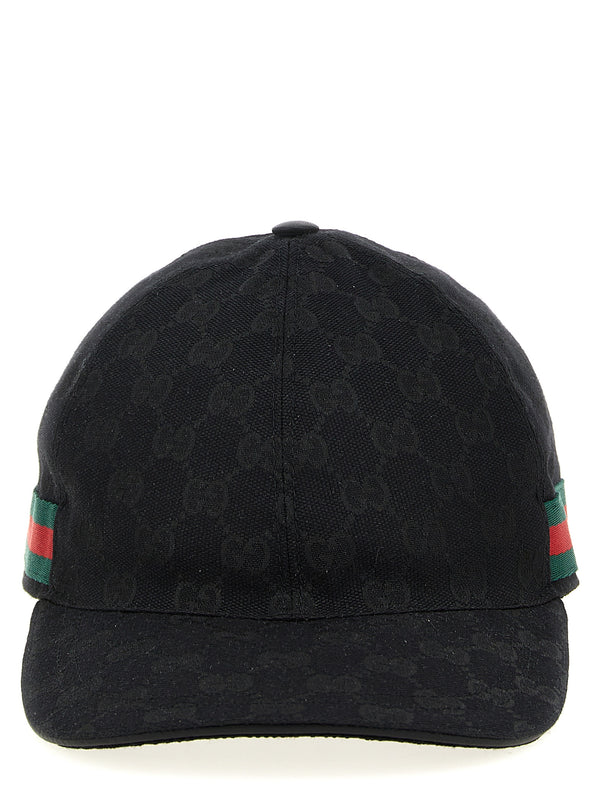 Gucci GU264508BM 68% polyester baseball cap in black
