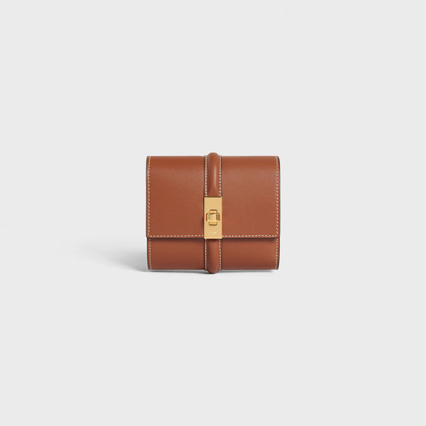 Celine Leather wallet in brown