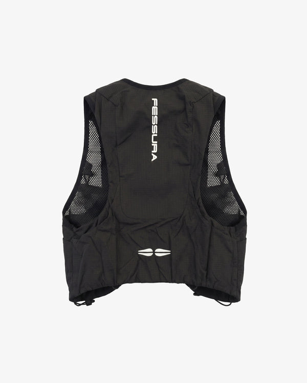 Fessura Italia vest in black