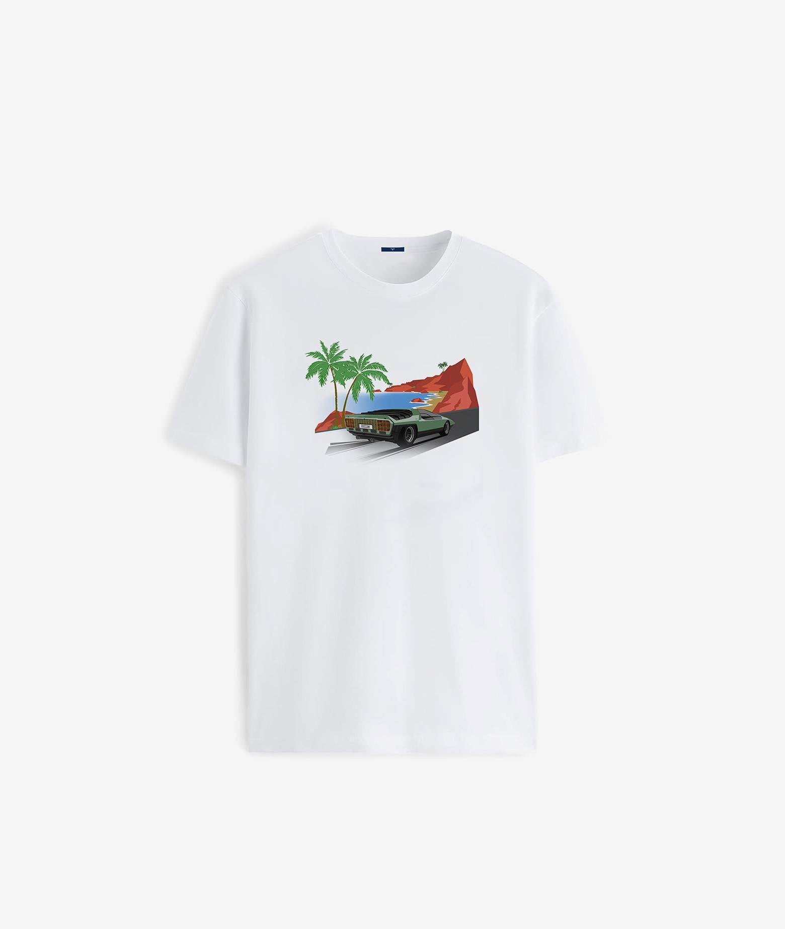 T-Shirt Carabo White Knitwear