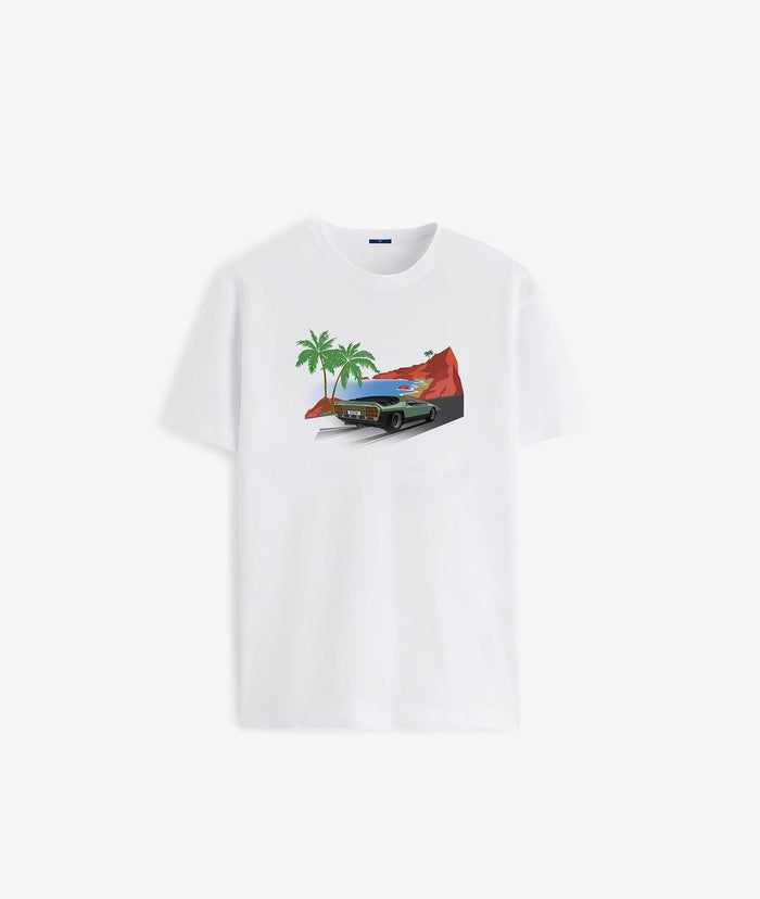 T-Shirt Carabo White Knitwear