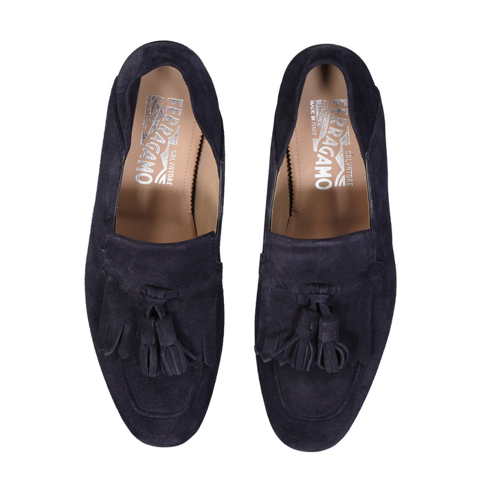 Arizona Loafers Blue Calf Leather
