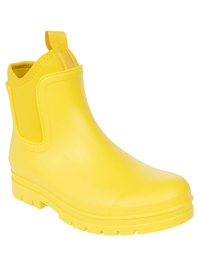 Colors of California Boots Yellow Upper: Pvc Rubber