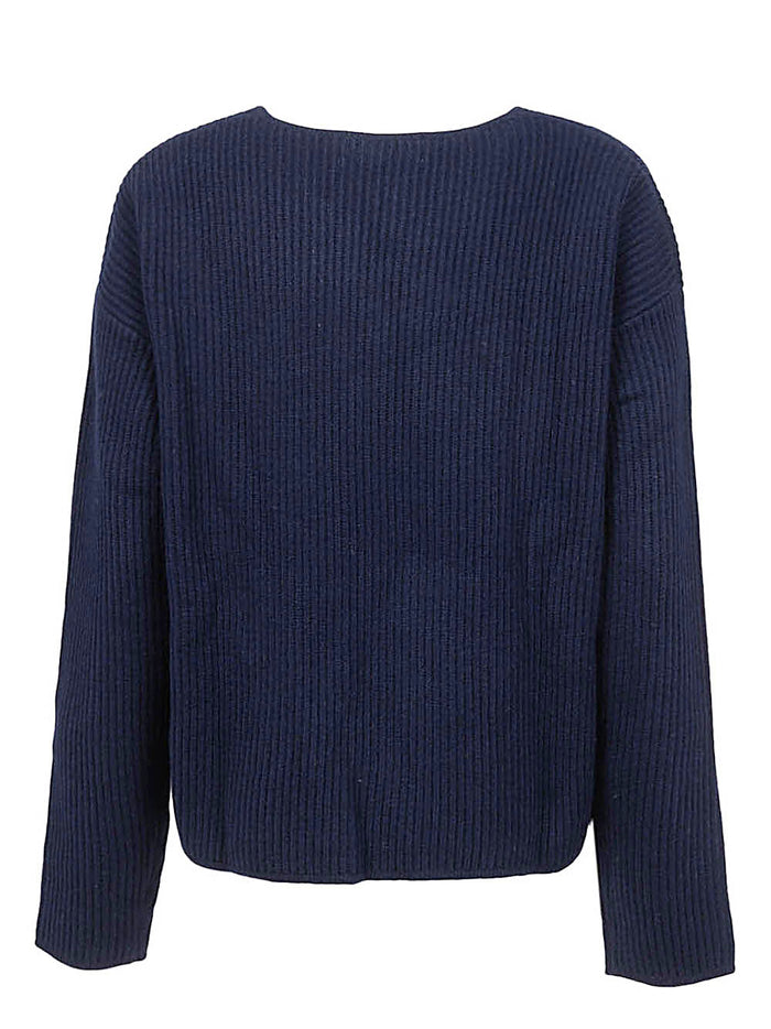 SKILL&GENES Sweaters Blue Main Material: Merino Wool