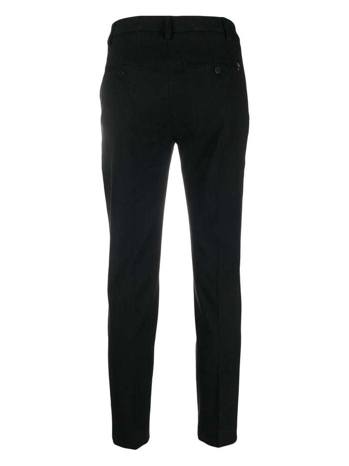 Dondup Trousers Black Outer: Lyocell
