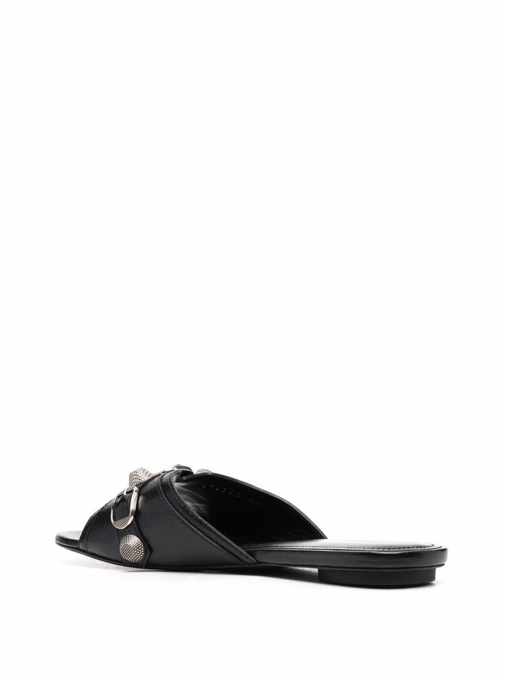 Balenciaga Sandals Black Upper: Leather