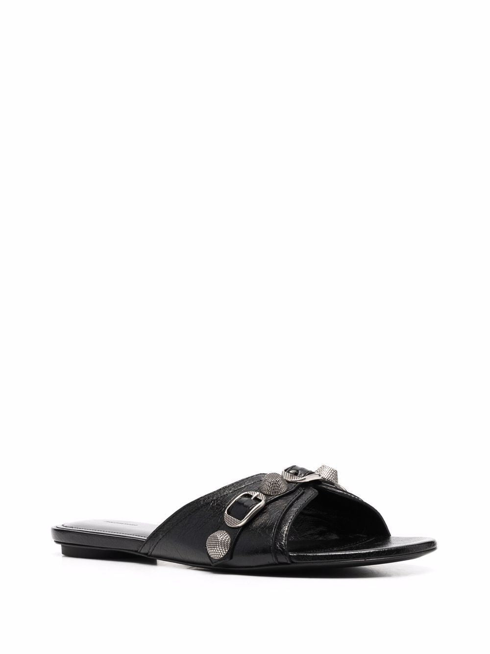 Balenciaga Sandals Black Upper: Leather