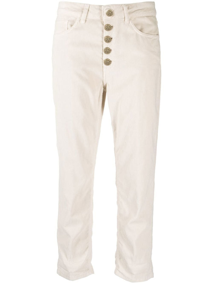 Dondup Jeans Beige Outer: Cotton