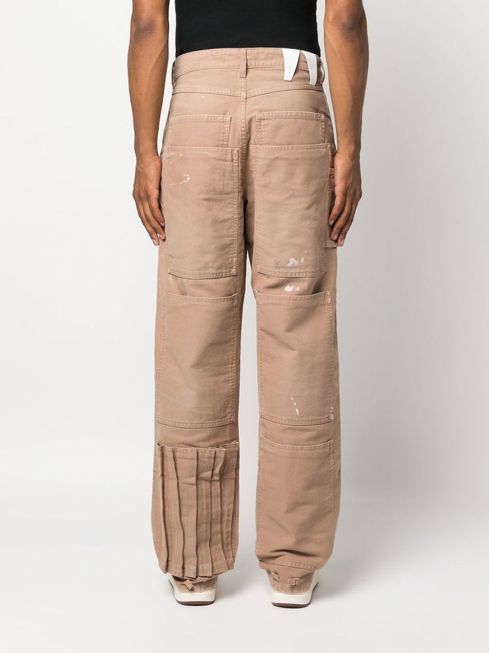 DARKPARK Trousers Beige Main Material: Cotton