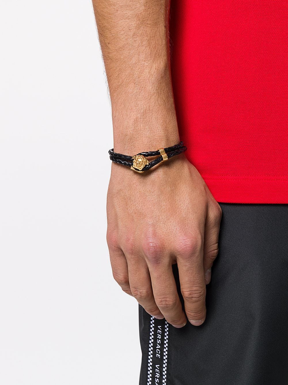 Versace Bijoux Golden Calf Leather