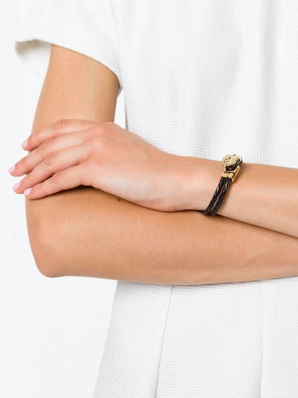 Versace Bijoux Golden Calf Leather