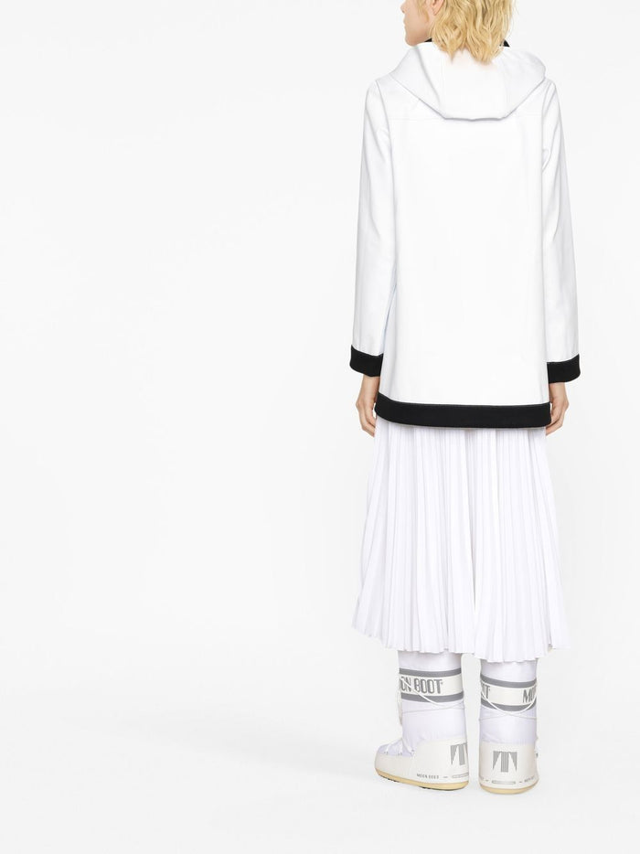 Fay Coats White Cotton