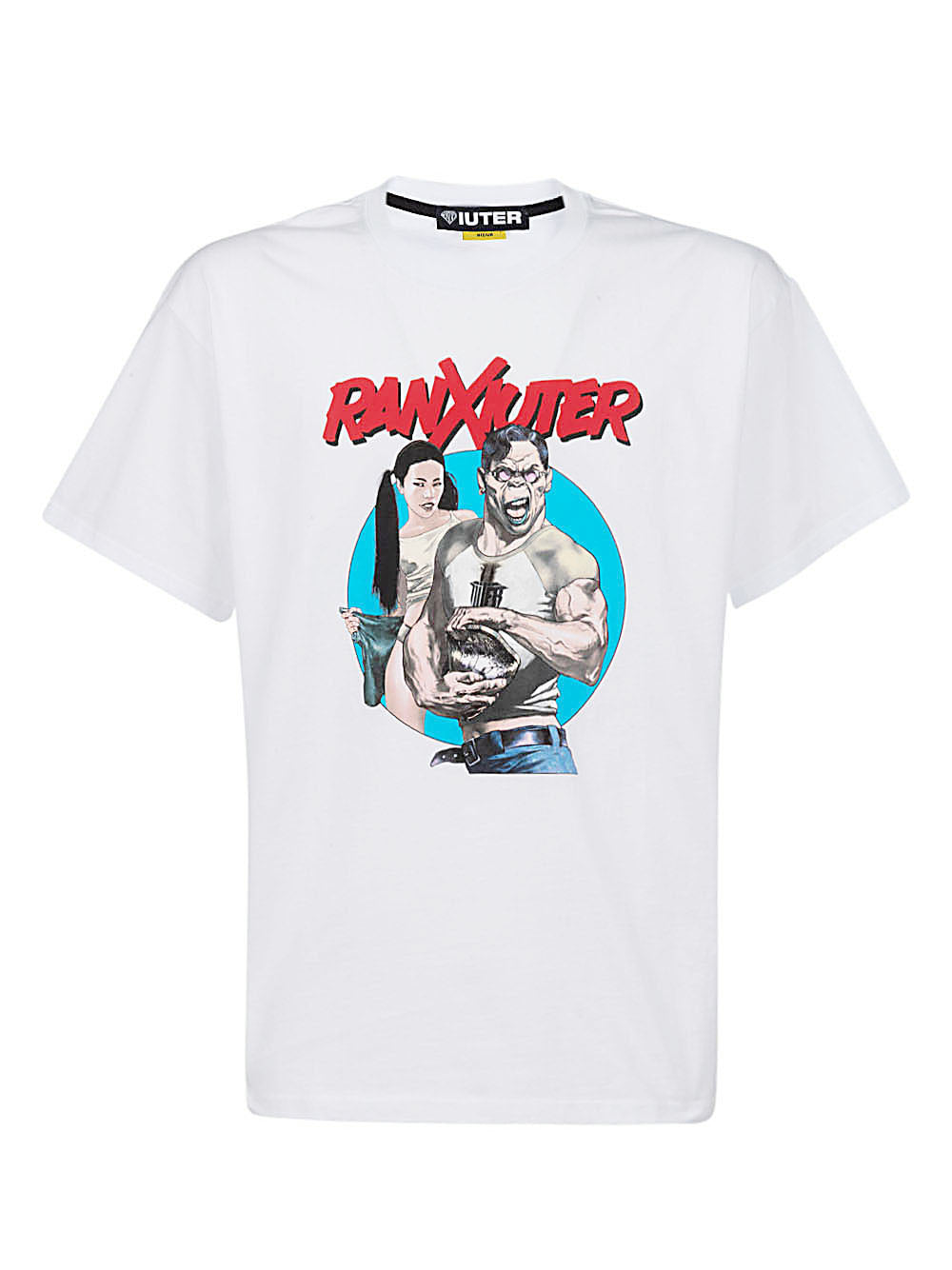 Iuter T-shirts and Polos White Main Material: Cotton