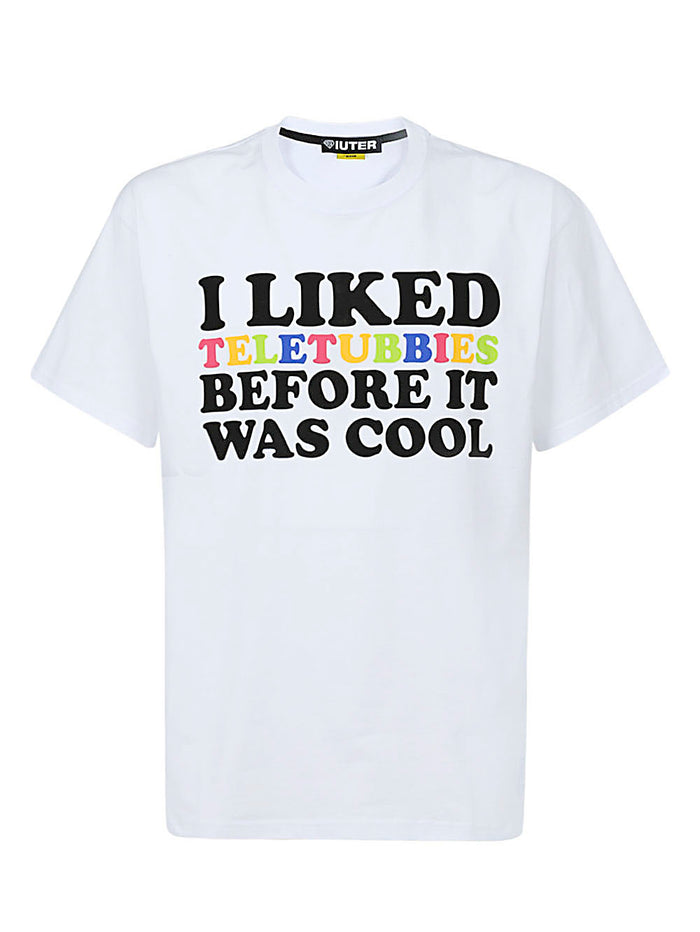 Iuter T-shirts and Polos White Main Material: Cotton
