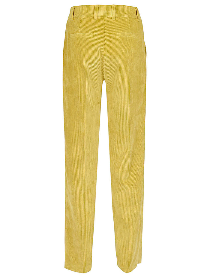 SKILL&GENES Trousers Yellow
