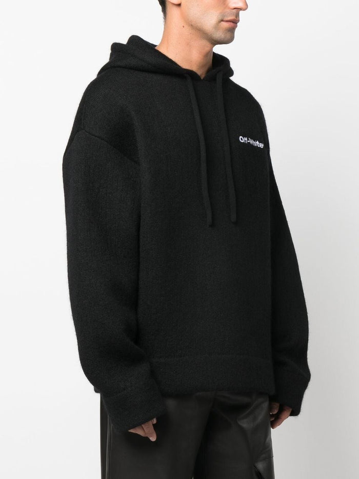 Off White Sweaters Black Wool