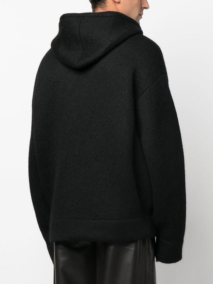 Off White Sweaters Black Wool