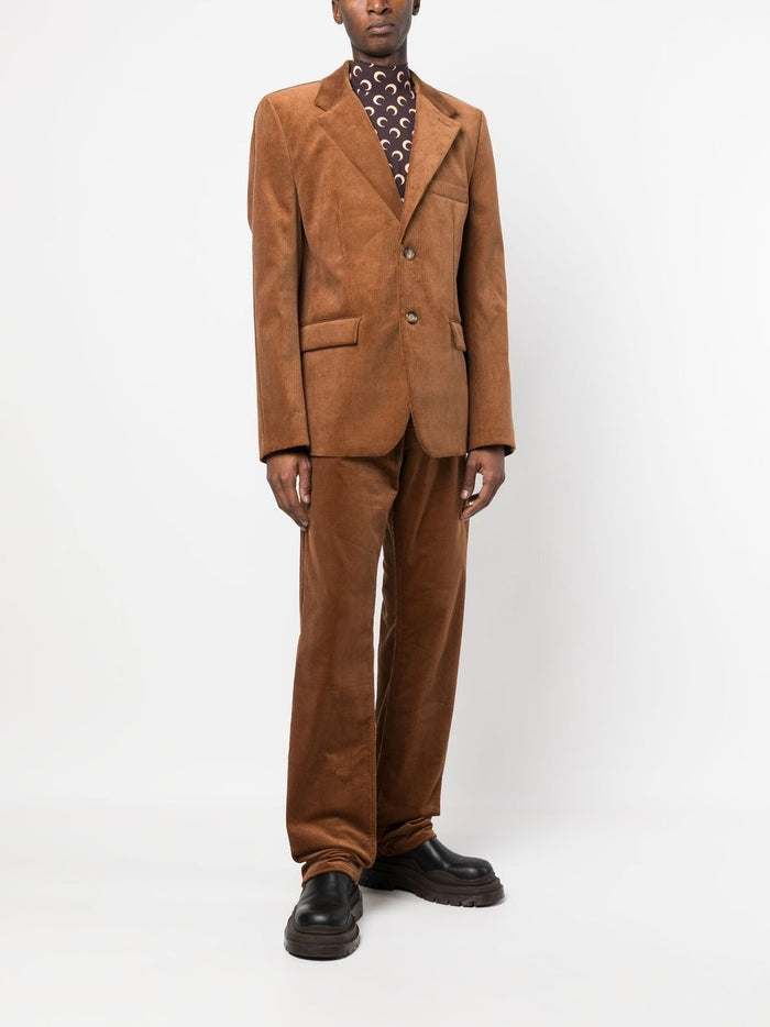 Vtmnts Jackets Brown Lining: Viscose Outer: Cotton