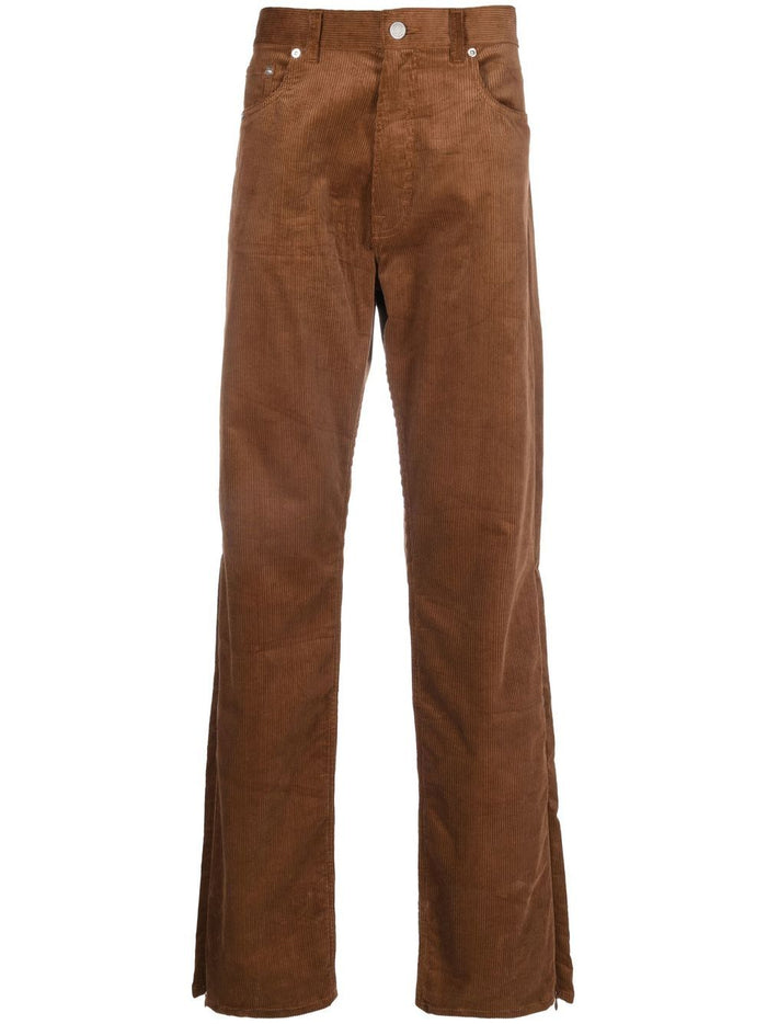 VTMNTS Trousers Brown Cotton