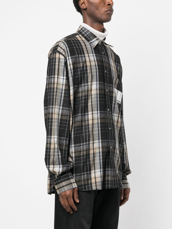 Vtmnts Shirts Grey Wool