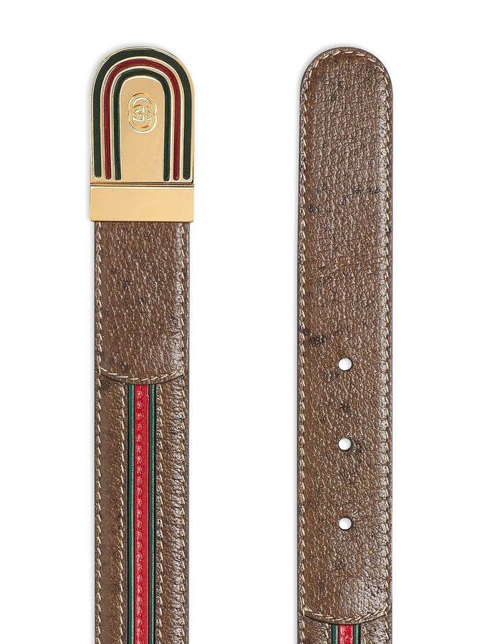 Gucci Belts Bordeaux Leather