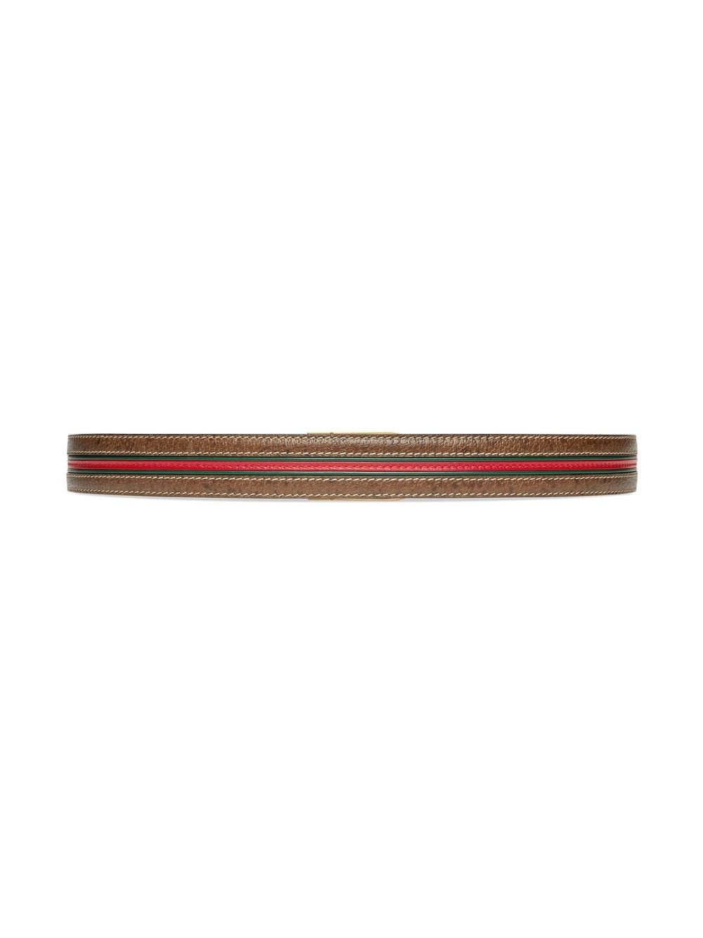Gucci Belts Bordeaux Leather