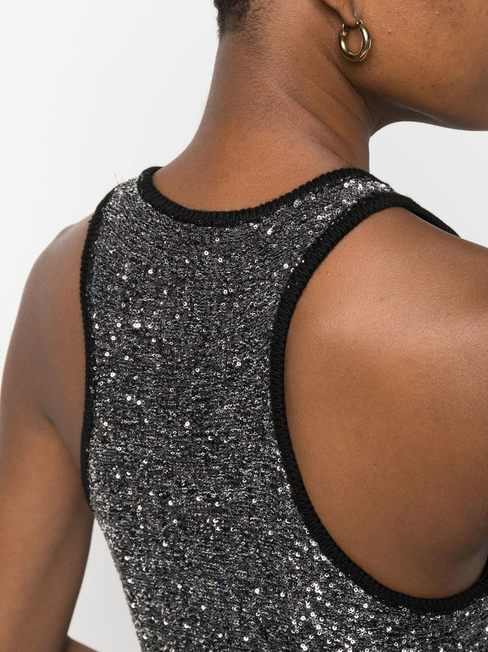Fabiana Filippi Top Black Cotton