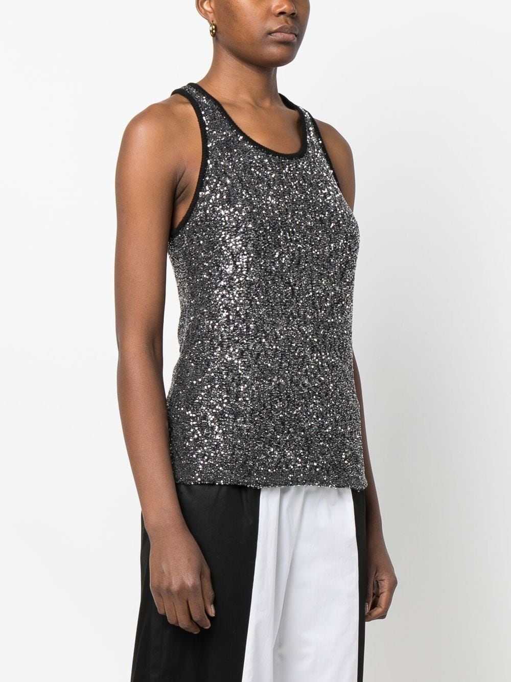 Fabiana Filippi Top Black Cotton
