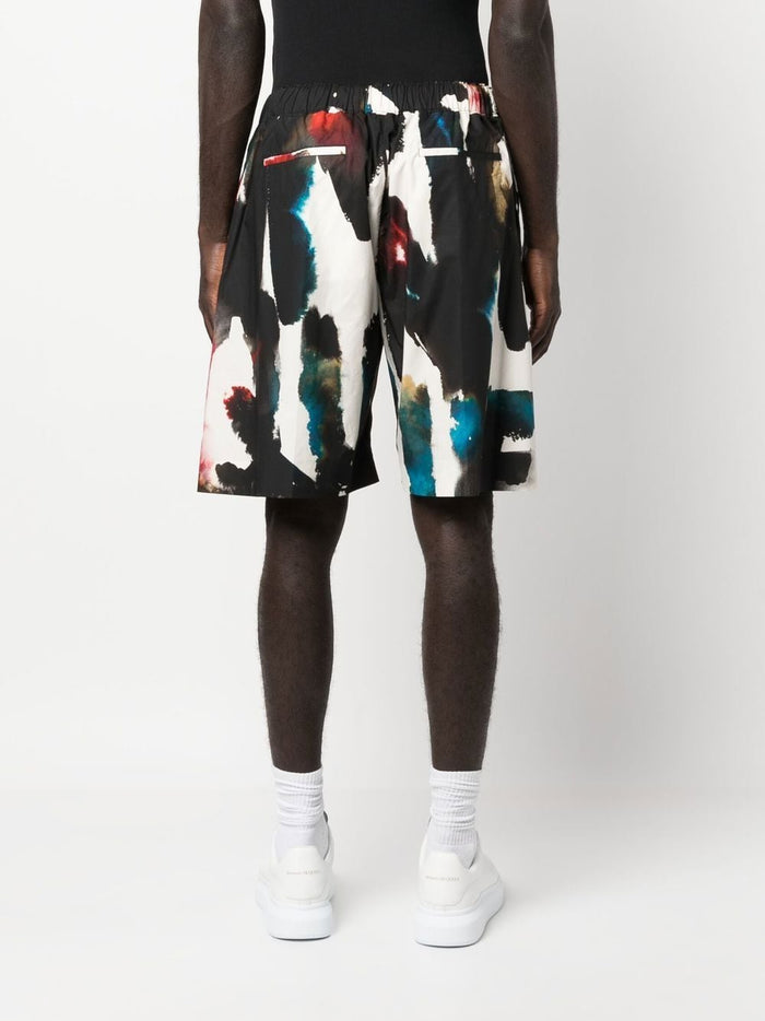 Alexander McQueen Shorts MultiColour Outer: Cotton Lining