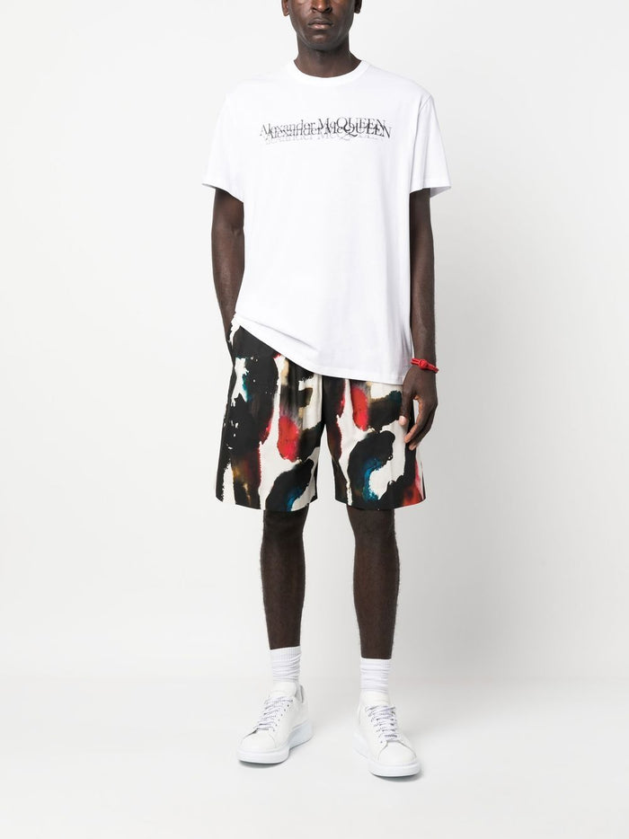 Alexander McQueen Shorts MultiColour Outer: Cotton Lining