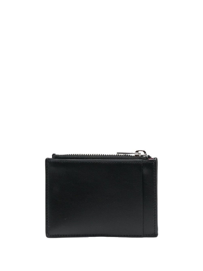 Alexander McQueen Wallets Black Outer: Calf Leather