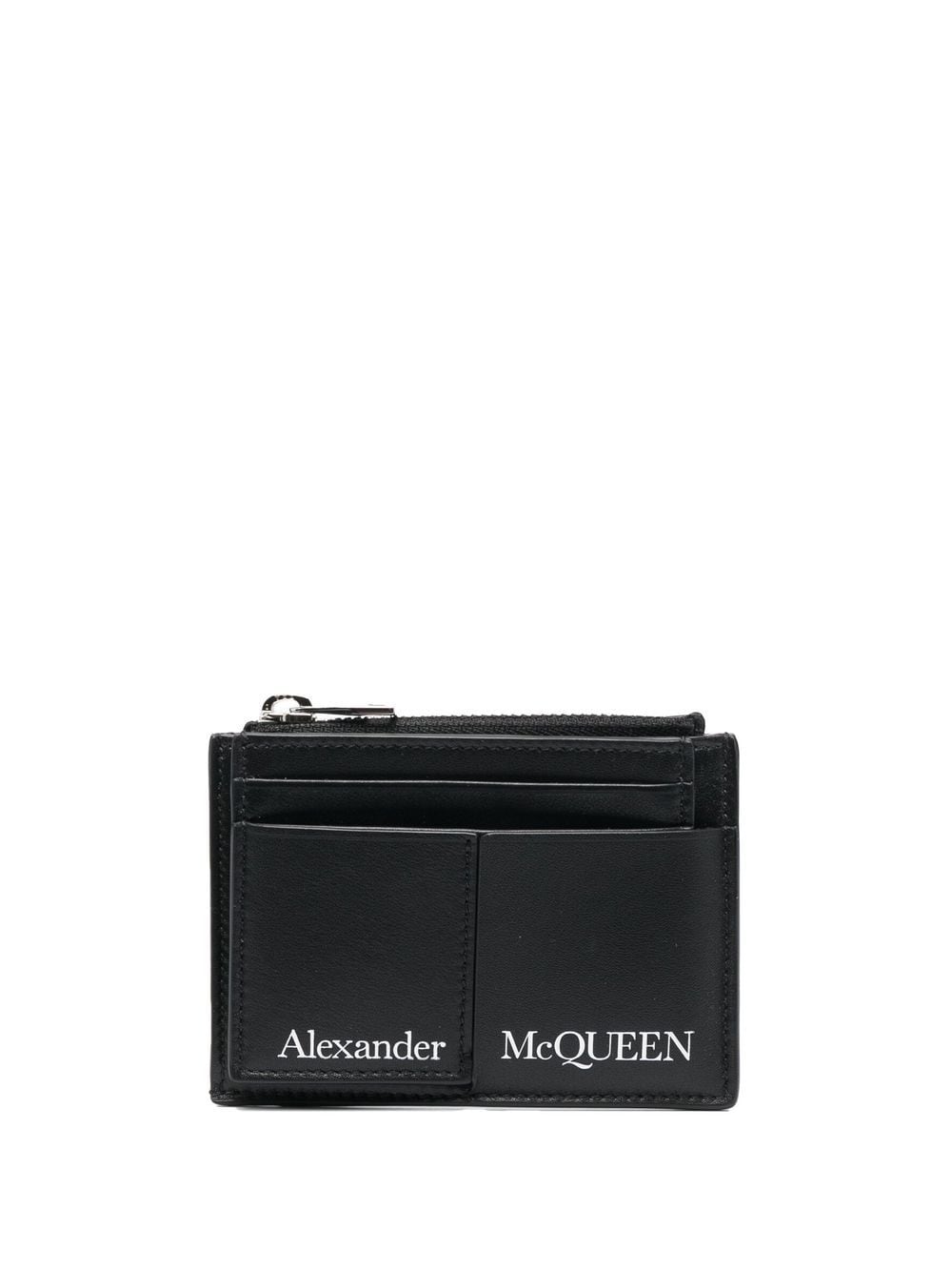 Alexander McQueen Wallets Black Outer: Calf Leather