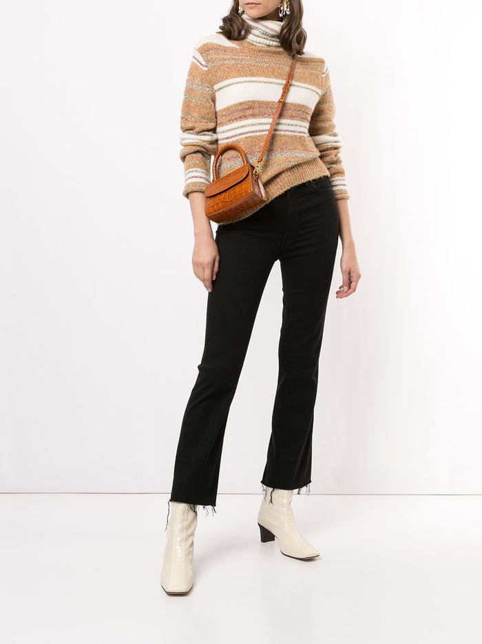 Mother Jeans Black Natural (veg)->cotton100 %