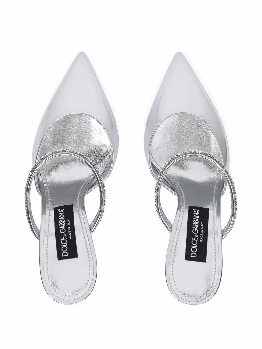 Dolce & Gabbana With Heel Silver Outer: Calf Leather
