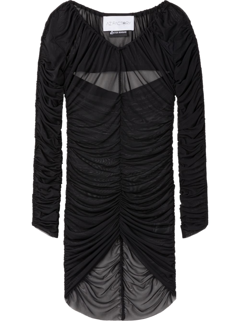AZ FACTORY BY ESTER MANAS Top Black Body: Polyester