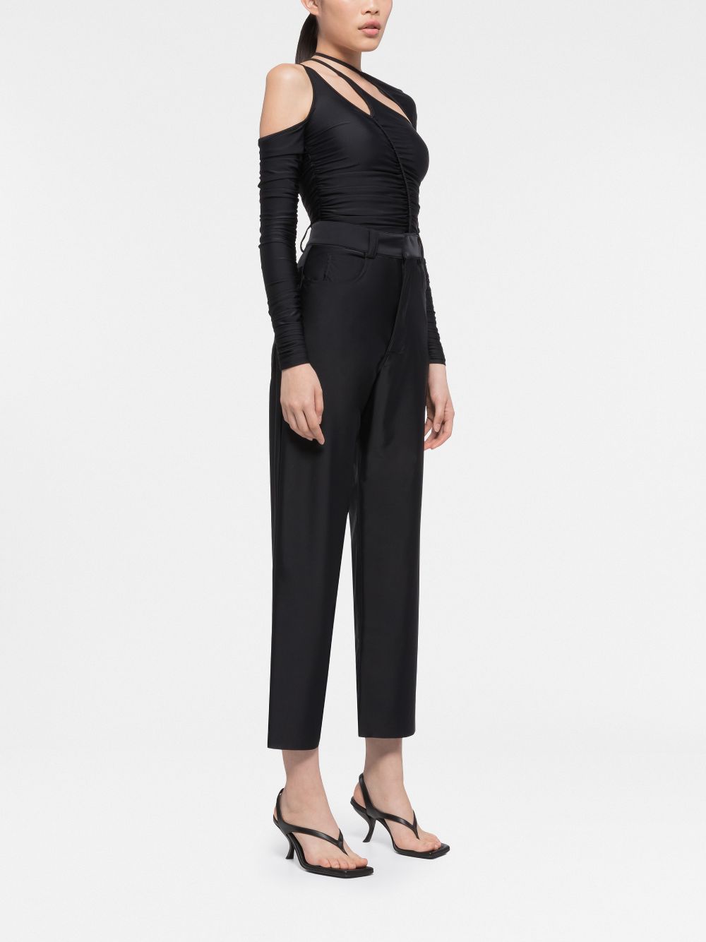 AZ FACTORY BY ESTER MANAS Top Black Body: Polyester