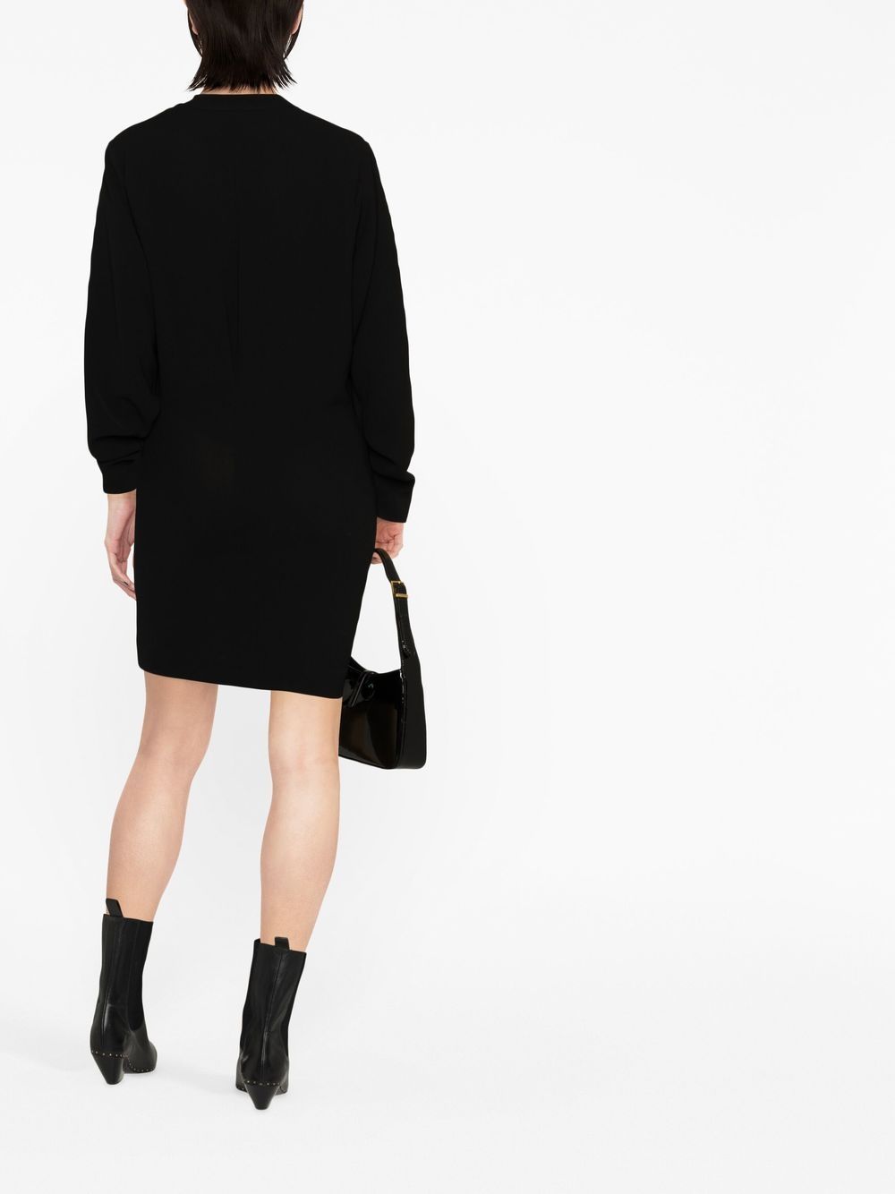 Isabel Marant Dresses Black Outer: Acrylic