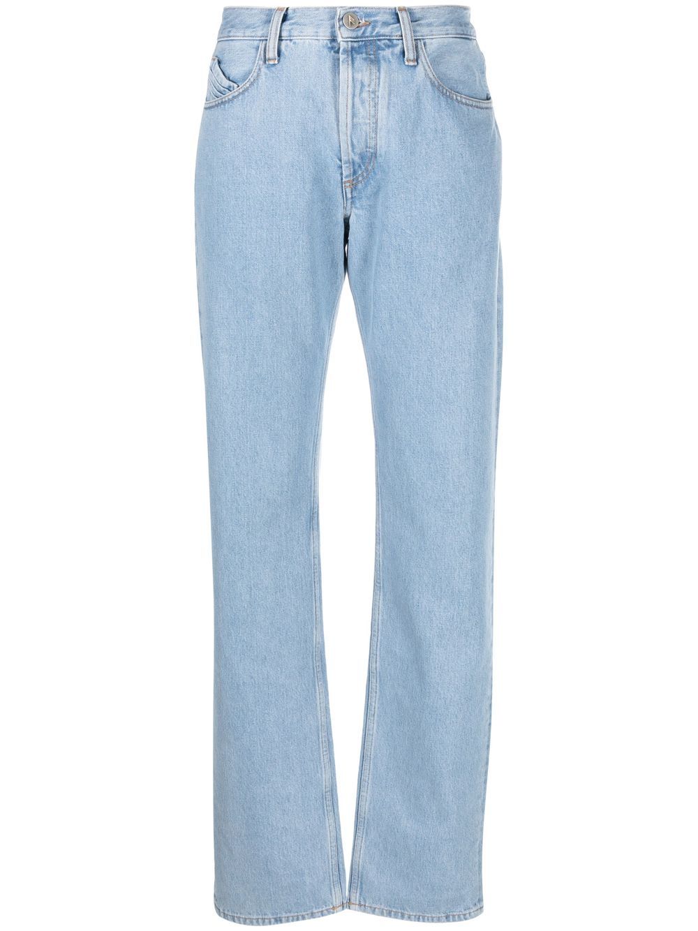 The Attico Jeans Blue Lining: Polyester