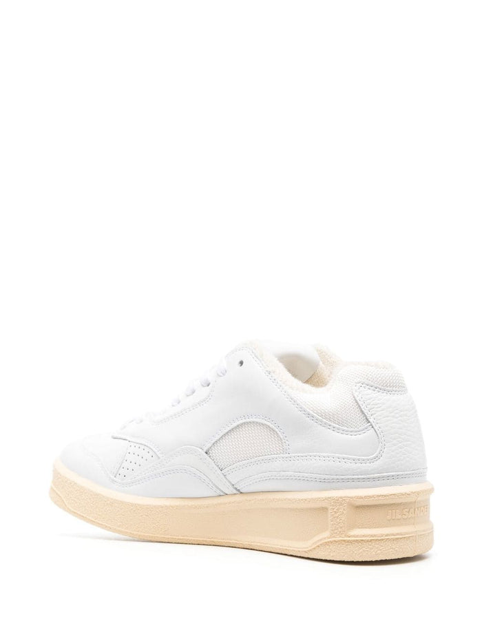 Jil Sander Sneakers White Outer: Calf Leather