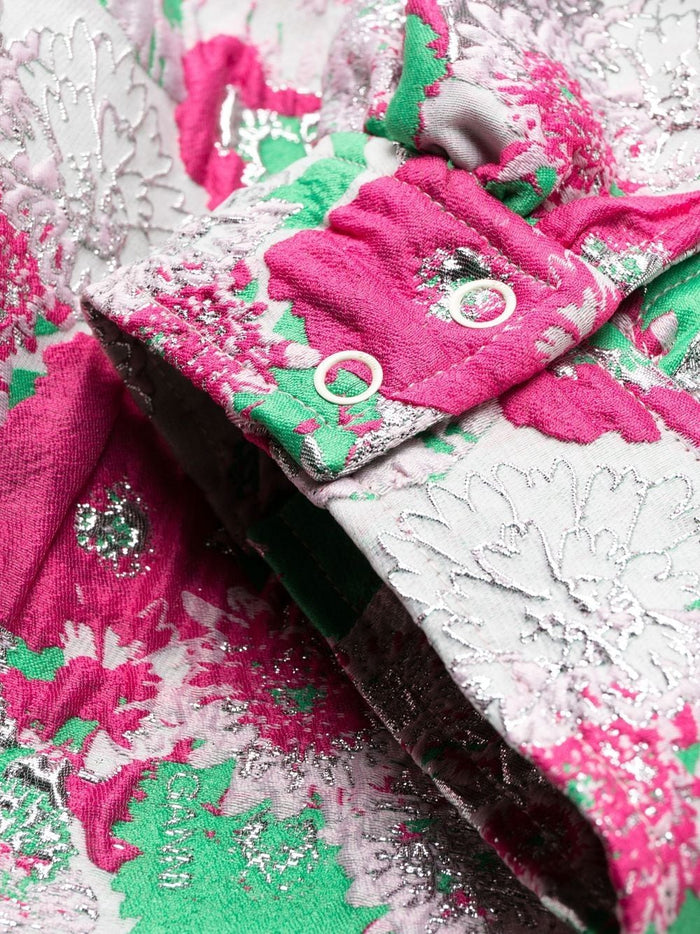 Ganni Dresses Multicolour Recycled Polyester