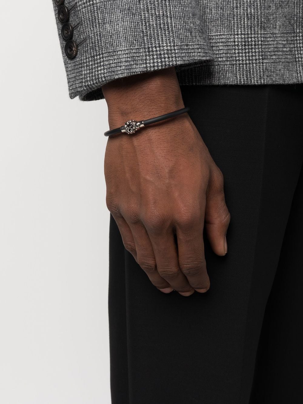 Alexander Mcqueen Bijoux Black Metal