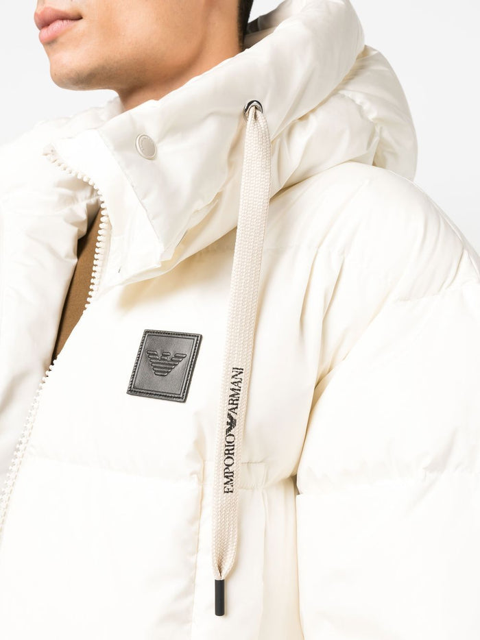 Emporio Armani Coats White