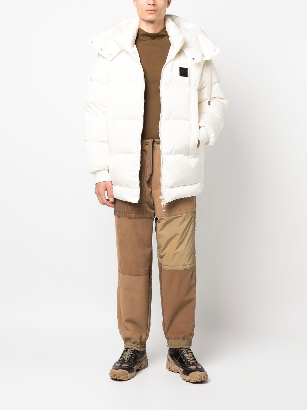 Emporio Armani Coats White