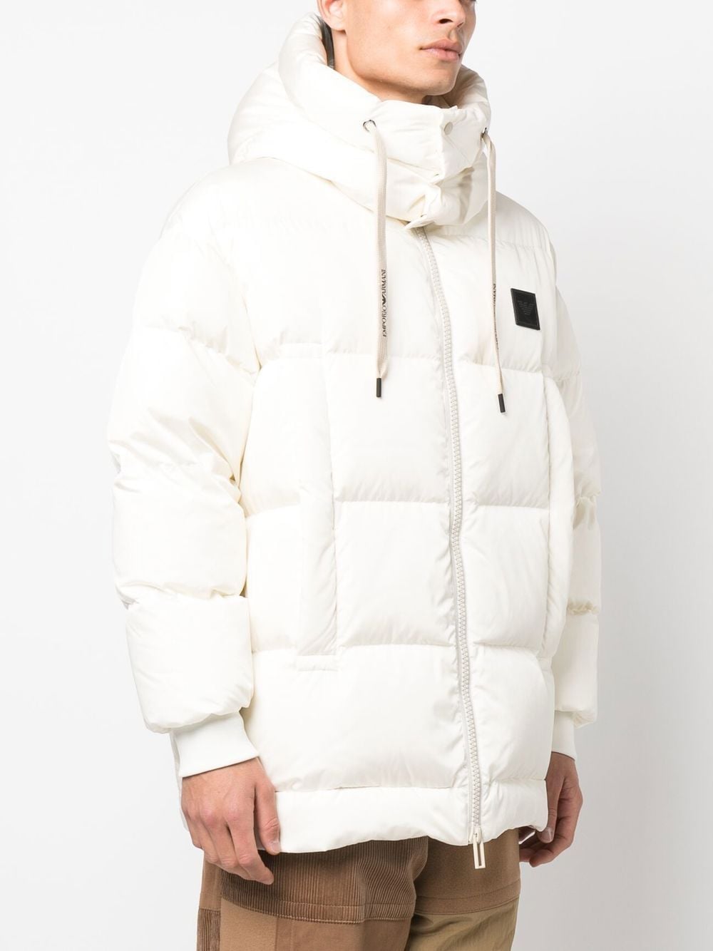 Emporio Armani Coats White