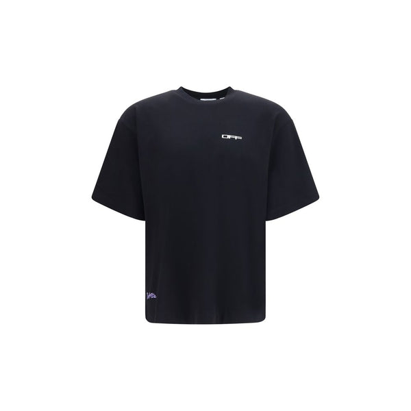 Off-White 100% Cotton t-shirt in black