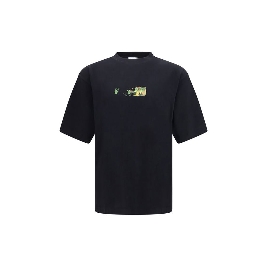 Off-White 100% Cotton t-shirt in black
