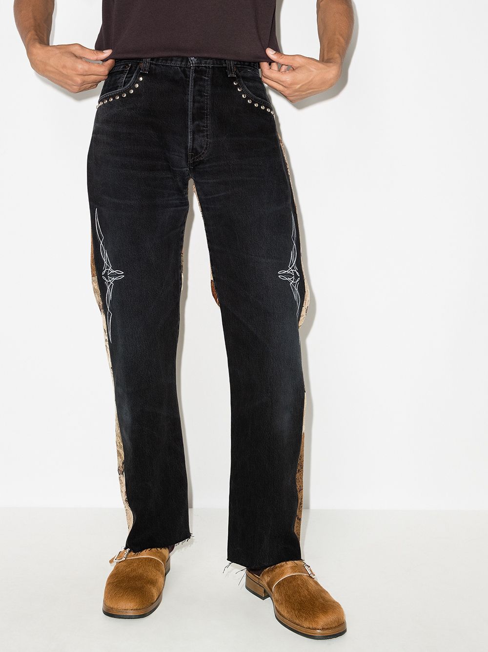 Childern of The Discordance Jeans Black Cotton