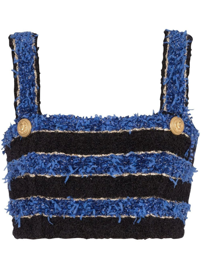 Balmain Top Blue Acetate