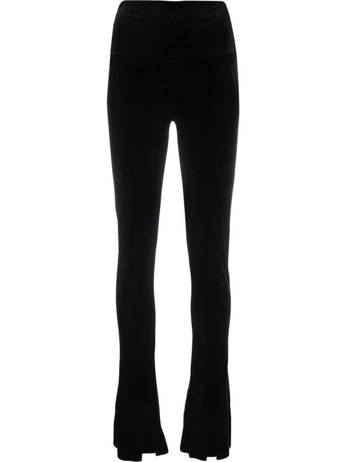 Norma Kamali Trousers Black Polyester