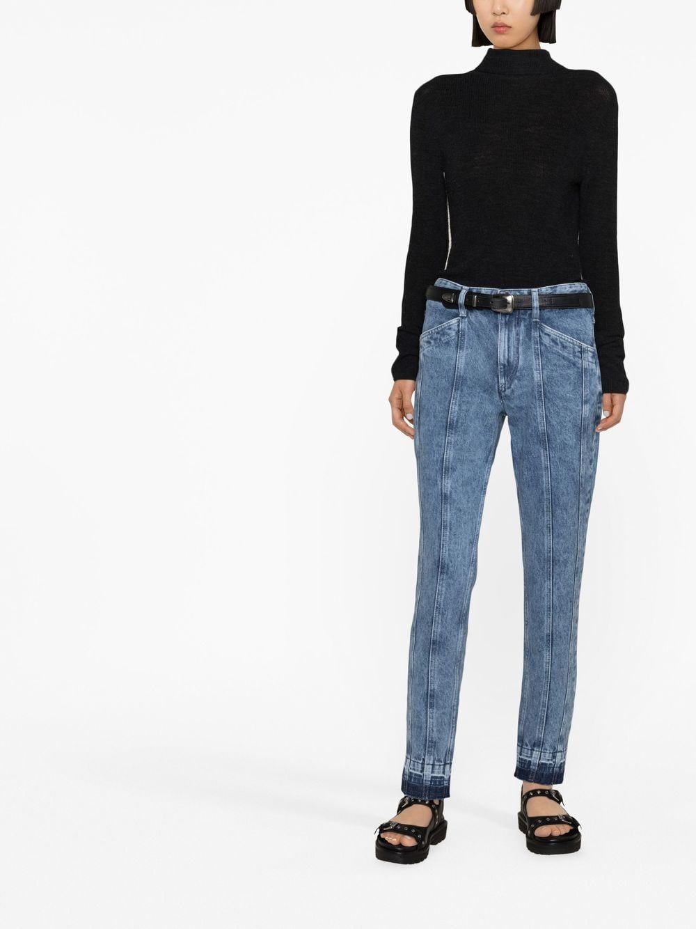 Marant Etoile Trousers Clear Blue
